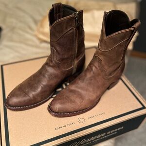 Tecovas “The Dean”. Cafe Goatskin. Size 9D